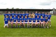 27 May 2023; The Tipperary panel before the GAA Celtic Challenge Cup Finals match between Galway and Tipperary at St Brendan’s Park in Birr, Offaly. Photo by Michael P Ryan/Sportsfile