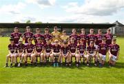 27 May 2023; The Galway panel before the GAA Celtic Challenge Cup Finals match between Galway and Tipperary at St Brendan’s Park in Birr, Offaly. Photo by Michael P Ryan/Sportsfile