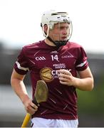27 May 2023; Jake Keady of Galway during the GAA Celtic Challenge Cup Finals match between Galway and Tipperary at St Brendan’s Park in Birr, Offaly. Photo by Michael P Ryan/Sportsfile