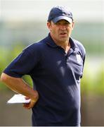 27 May 2023; Galway manager Kenneth Burke during the GAA Celtic Challenge Cup Finals match between Galway and Tipperary at St Brendan’s Park in Birr, Offaly. Photo by Michael P Ryan/Sportsfile