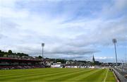 27 May 2023; A general view inside the stadium before the GAA Football All-Ireland Senior Championship Round 1 match between Derry and Monaghan at Celtic Park in Derry. Photo by Harry Murphy/Sportsfile