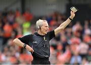 27 May 2023; Referee Fergal Kelly during the GAA Football All-Ireland Senior Championship Round 1 match between Armagh and Westmeath at the BOX-IT Athletic Grounds in Armagh. Photo by Oliver McVeigh/Sportsfile