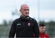 27 May 2023; Derry manager Ciaran Meenagh before the GAA Football All-Ireland Senior Championship Round 1 match between Derry and Monaghan at Celtic Park in Derry. Photo by Harry Murphy/Sportsfile