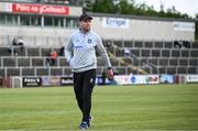 27 May 2023; Monaghan manager Vinny Corey before the GAA Football All-Ireland Senior Championship Round 1 match between Derry and Monaghan at Celtic Park in Derry. Photo by Harry Murphy/Sportsfile