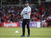 27 May 2023; Monaghan manager Vinny Corey before the GAA Football All-Ireland Senior Championship Round 1 match between Derry and Monaghan at Celtic Park in Derry. Photo by Harry Murphy/Sportsfile