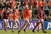 27 May 2023; Andrew Murnin of Armagh celebrates after scoring a late point during the GAA Football All-Ireland Senior Championship Round 1 match between Armagh and Westmeath at the BOX-IT Athletic Grounds in Armagh. Photo by Oliver McVeigh/Sportsfile