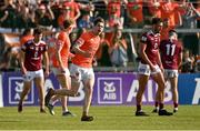 27 May 2023; Andrew Murnin of Armagh celebrates after scoring a late point during the GAA Football All-Ireland Senior Championship Round 1 match between Armagh and Westmeath at the BOX-IT Athletic Grounds in Armagh. Photo by Oliver McVeigh/Sportsfile