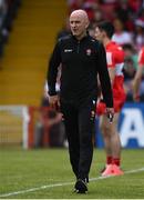 27 May 2023; Derry manager Ciaran Meenagh before the GAA Football All-Ireland Senior Championship Round 1 match between Derry and Monaghan at Celtic Park in Derry. Photo by Harry Murphy/Sportsfile