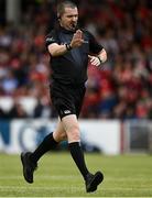 27 May 2023; Referee Noel Mooney during the GAA Football All-Ireland Senior Championship Round 1 match between Derry and Monaghan at Celtic Park in Derry. Photo by Harry Murphy/Sportsfile