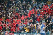27 May 2023; Munster supporters during the United Rugby Championship Final match between DHL Stormers and Munster at DHL Stadium in Cape Town, South Africa. Photo by Nic Bothma/Sportsfile