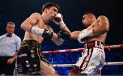 27 May 2023; Luis Alberto Lopez, right, in action against Michael Conlan during their IBF Featherweight World Title bout at the SSE Arena in Belfast. Photo by Ramsey Cardy/Sportsfile