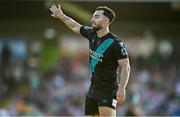26 May 2023; Richie Towell of Shamrock Rovers during the SSE Airtricity Men's Premier Division match between Cork City and Shamrock Rovers at Turner's Cross in Cork. Photo by Eóin Noonan/Sportsfile
