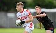 27 May 2023; Ian Maguire of Cork in action against Paul Mathews of Louth during the GAA Football All-Ireland Senior Championship Round 1 match between Louth and Cork at Páirc Tailteann in Navan, Meath. Photo by Seb Daly/Sportsfile