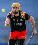 27 May 2023; Carlow goalkeeper Brian Tracey during the Joe McDonagh Cup Final match between Carlow and Offaly at Croke Park in Dublin. Photo by Tyler Miller/Sportsfile