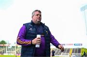 28 May 2023; Wexford manager Darragh Egan before the Leinster GAA Hurling Senior Championship Round 5 match between Wexford and Kilkenny at Chadwicks Wexford Park in Wexford. Photo by Eóin Noonan/Sportsfile
