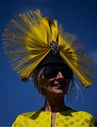 28 May 2023; Breda Butler from Thurles, Co Tipperary prior to racing at the Tattersalls Irish Guineas Festival at The Curragh Racecourse in Kildare. Photo by David Fitzgerald/Sportsfile