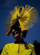 28 May 2023; Breda Butler from Thurles, Co Tipperary prior to racing at the Tattersalls Irish Guineas Festival at The Curragh Racecourse in Kildare. Photo by David Fitzgerald/Sportsfile
