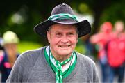 28 May 2023; Limerick supporter James Burler, from Doon, before the Munster GAA Hurling Senior Championship Round 5 match between Limerick and Cork at TUS Gaelic Grounds in Limerick. Photo by Ray McManus/Sportsfile