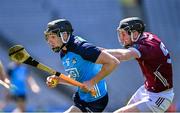 28 May 2023; Donal Burke of Dublin in action against Padraic Mannion of Galway during the Leinster GAA Hurling Senior Championship Round 5 match between Dublin and Galway at Croke Park in Dublin. Photo by Ramsey Cardy/Sportsfile