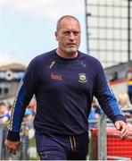 28 May 2023; Tipperary manager Liam Cahill before the Munster GAA Hurling Senior Championship Round 5 match between Tipperary and Waterford at FBD Semple Stadium in Thurles, Tipperary. Photo by Michael P Ryan/Sportsfile