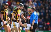 28 May 2023; David Blanchfield of Kilkenny protests to referee Colm Lyons during the Leinster GAA Hurling Senior Championship Round 5 match between Wexford and Kilkenny at Chadwicks Wexford Park in Wexford. Photo by Eóin Noonan/Sportsfile