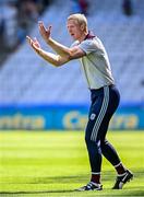 28 May 2023; Galway manager Henry Shefflin during the Leinster GAA Hurling Senior Championship Round 5 match between Dublin and Galway at Croke Park in Dublin. Photo by Ramsey Cardy/Sportsfile