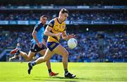 28 May 2023; Conor Hussey of Roscommon in action against Niall Scully of Dublin during the GAA Football All-Ireland Senior Championship Round 1 match between Dublin and Roscommon at Croke Park in Dublin. Photo by Ramsey Cardy/Sportsfile