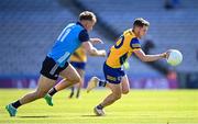28 May 2023; Ciaráin Murtagh of Roscommon in action against Seán Bugler of Dublin during the GAA Football All-Ireland Senior Championship Round 1 match between Dublin and Roscommon at Croke Park in Dublin. Photo by Ramsey Cardy/Sportsfile