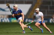 28 May 2023; Dessie Hutchinson of Waterford in action against Bryan O'Meara of Tipperary during the Munster GAA Hurling Senior Championship Round 5 match between Tipperary and Waterford at FBD Semple Stadium in Thurles, Tipperary. Photo by Michael P Ryan/Sportsfile