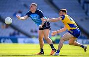 28 May 2023; Brian Howard of Dublin in action against Diarmuid Murtagh of Roscommon during the GAA Football All-Ireland Senior Championship Round 1 match between Dublin and Roscommon at Croke Park in Dublin. Photo by Ramsey Cardy/Sportsfile