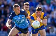 28 May 2023; Diarmuid Murtagh of Roscommon in action against Con O'Callaghan of Dublin during the GAA Football All-Ireland Senior Championship Round 1 match between Dublin and Roscommon at Croke Park in Dublin. Photo by Ramsey Cardy/Sportsfile