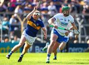 28 May 2023; Billy Nolan of Waterford in action against Sean Ryan of Tipperary during the Munster GAA Hurling Senior Championship Round 5 match between Tipperary and Waterford at FBD Semple Stadium in Thurles, Tipperary. Photo by Michael P Ryan/Sportsfile
