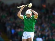 28 May 2023; Aaron Gillane of Limerick reacts after a missed chance during the Munster GAA Hurling Senior Championship Round 5 match between Limerick and Cork at TUS Gaelic Grounds in Limerick. Photo by Daire Brennan/Sportsfile