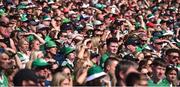 28 May 2023; Supporters watch on during the Munster GAA Hurling Senior Championship Round 5 match between Limerick and Cork at TUS Gaelic Grounds in Limerick. Photo by Daire Brennan/Sportsfile