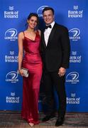 28 May 2023; On arrival at the Leinster Rugby Awards Ball is Josh van der Flier and Sophie De Patoul. The Leinster Rugby Awards Ball, which took place at the Clayton Hotel Burlington Road in Dublin, was a celebration of the 2022/23 Leinster Rugby. Photo by Harry Murphy/Sportsfile