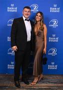28 May 2023; On arrival at the Leinster Rugby Awards Ball is John McKee and Megan Whelan. The Leinster Rugby Awards Ball, which took place at the Clayton Hotel Burlington Road in Dublin, was a celebration of the 2022/23 Leinster Rugby. Photo by Harry Murphy/Sportsfile