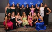 28 May 2023; On arrival at the Leinster Rugby Awards Ball is members of the women's squad. The Leinster Rugby Awards Ball, which took place at the Clayton Hotel Burlington Road in Dublin, was a celebration of the 2022/23 Leinster Rugby. Photo by Harry Murphy/Sportsfile