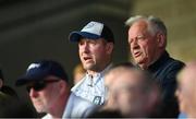 28 May 2023; Monaghan senior football manager Vinny Corey watches the Electric Ireland Ulster Minor GAA Football Championship Final match between Derry and Monaghan at Box-It Athletic Grounds in Armagh. Photo by Stephen Marken/Sportsfile