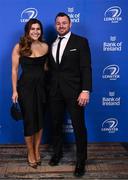 28 May 2023; On arrival at the Leinster Rugby Awards Ball is Cian Healy and Laura Smith-Healy. The Leinster Rugby Awards Ball, which took place at the Clayton Hotel Burlington Road in Dublin, was a celebration of the 2022/23 Leinster Rugby season. Photo by Harry Murphy/Sportsfile