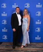 28 May 2023; On arrival at the Leinster Rugby Awards Ball is Liam Turner and Emma Kiernan. The Leinster Rugby Awards Ball, which took place at the Clayton Hotel Burlington Road in Dublin, was a celebration of the 2022/23 Leinster Rugby season. Photo by Harry Murphy/Sportsfile