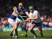 28 May 2023; Billy Nolan of Waterford in action against Seamus Callanan of Tipperary during the Munster GAA Hurling Senior Championship Round 5 match between Tipperary and Waterford at FBD Semple Stadium in Thurles, Tipperary. Photo by Michael P Ryan/Sportsfile