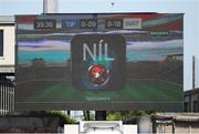 28 May 2023; A view of Hawk Eye during the Munster GAA Hurling Senior Championship Round 5 match between Tipperary and Waterford at FBD Semple Stadium in Thurles, Tipperary. Photo by Michael P Ryan/Sportsfile