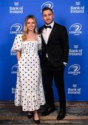 28 May 2023; On arrival at the Leinster Rugby Awards Ball is Jordan Larmour and Lucy Byrne. The Leinster Rugby Awards Ball, which took place at the Clayton Hotel Burlington Road in Dublin, was a celebration of the 2022/23 Leinster Rugby season. Photo by Harry Murphy/Sportsfile