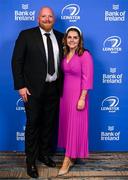 28 May 2023; On arrival at the Leinster Rugby Awards Ball is Gordon and Elaine Britchfield. The Leinster Rugby Awards Ball, which took place at the Clayton Hotel Burlington Road in Dublin, was a celebration of the 2022/23 Leinster Rugby season. Photo by Harry Murphy/Sportsfile