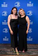 28 May 2023; On arrival at the Leinster Rugby Awards Ball is Juliette Fortune and Lauren Casey. The Leinster Rugby Awards Ball, which took place at the Clayton Hotel Burlington Road in Dublin, was a celebration of the 2022/23 Leinster Rugby season. Photo by Harry Murphy/Sportsfile