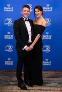 28 May 2023; On arrival at the Leinster Rugby Awards Ball is Joe McGinley and Valerie Broderick. The Leinster Rugby Awards Ball, which took place at the Clayton Hotel Burlington Road in Dublin, was a celebration of the 2022/23 Leinster Rugby season. Photo by Harry Murphy/Sportsfile