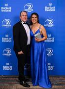 28 May 2023; On arrival at the Leinster Rugby Awards Ball is Simon Broughton and Tania Rosser. The Leinster Rugby Awards Ball, which took place at the Clayton Hotel Burlington Road in Dublin, was a celebration of the 2022/23 Leinster Rugby season. Photo by Harry Murphy/Sportsfile
