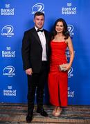 28 May 2023; On arrival at the Leinster Rugby Awards Ball is Luke McGrath and Rebecca tarrant. The Leinster Rugby Awards Ball, which took place at the Clayton Hotel Burlington Road in Dublin, was a celebration of the 2022/23 Leinster Rugby season. Photo by Harry Murphy/Sportsfile