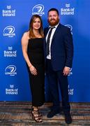 28 May 2023; On arrival at the Leinster Rugby Awards Ball is Ronan O'Donnell and Nuala McCann. The Leinster Rugby Awards Ball, which took place at the Clayton Hotel Burlington Road in Dublin, was a celebration of the 2022/23 Leinster Rugby. Photo by Harry Murphy/Sportsfile