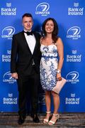 28 May 2023; On arrival at the Leinster Rugby Awards Ball is Eoghan Hickey and Phyllida Frostick. The Leinster Rugby Awards Ball, which took place at the Clayton Hotel Burlington Road in Dublin, was a celebration of the 2022/23 Leinster Rugby season. Photo by Harry Murphy/Sportsfile